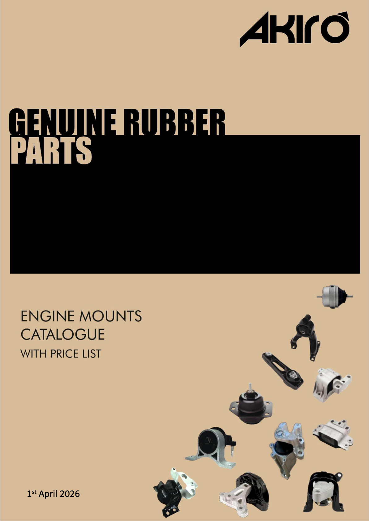 Engine Mounts Catalogue cover